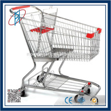 Foldable supermarket hand trolley